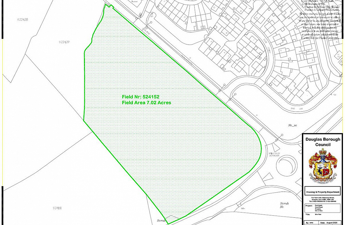 Field No. 524152, Cooil Road, Douglas